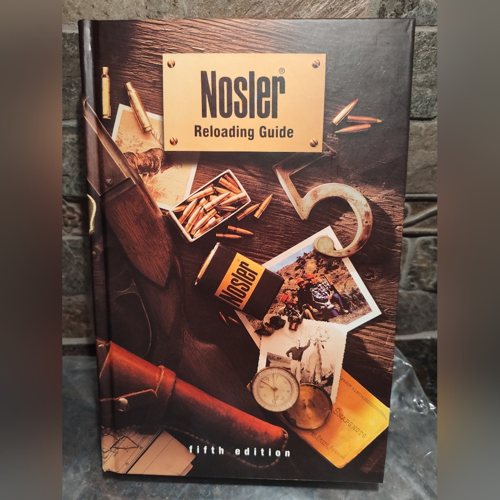 NWT Nosler Reloading Guide Book, 5th Edition